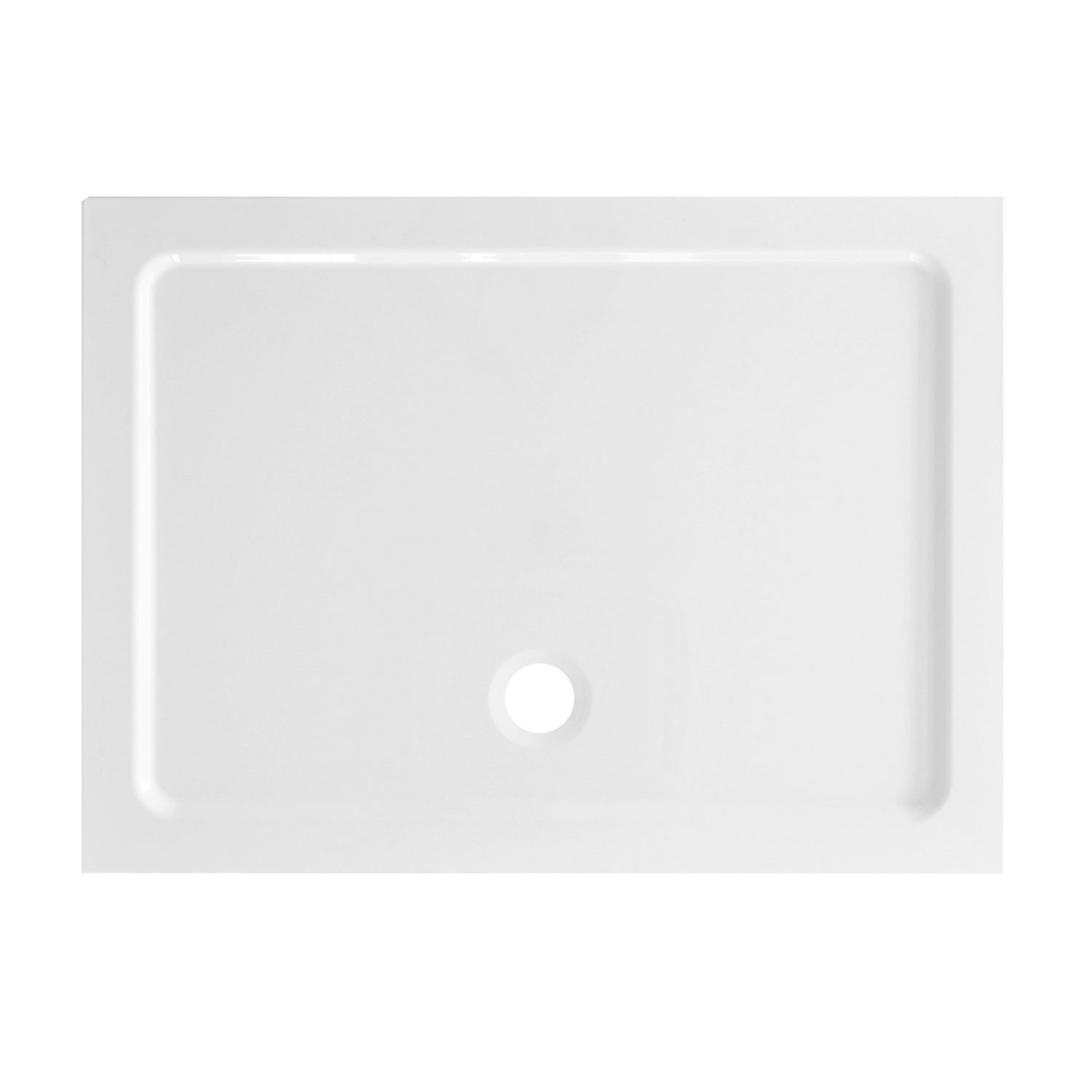 Piatto doccia rettangolare cm 72x90 in tecnopolimero strutturale Mr Plate