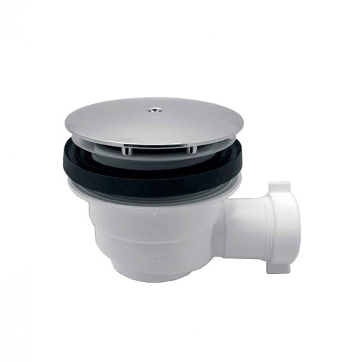 Piletta con cover in ABS cromato per piatto doccia Up e Ito di Althea