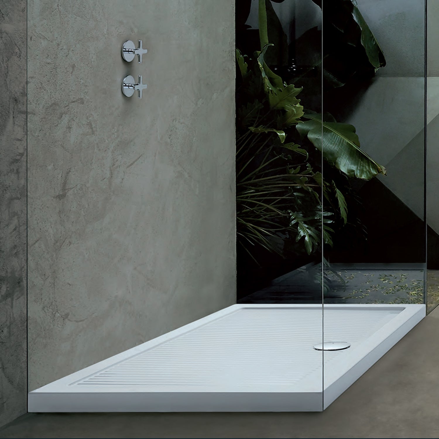 Piatto Doccia in ceramica quadrato 90X90 Francy alto 6