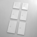 Piatto doccia in ceramica 80x80cm Azzurra serie Relax - Bianco lucido