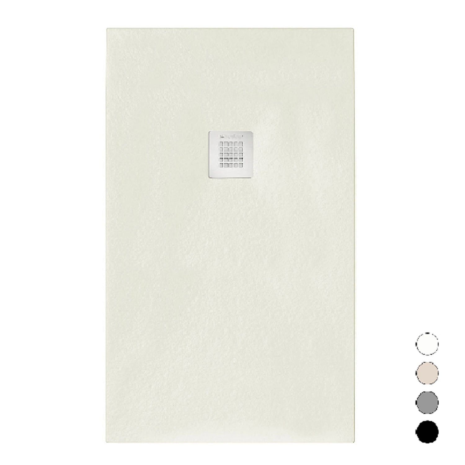 Piatto doccia effetto pietra ntaurale modello Serenity 90x170 cm - Beige