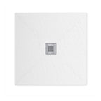 Piatto doccia in mineralmarmo modello Estasi 90x90 cm bianco