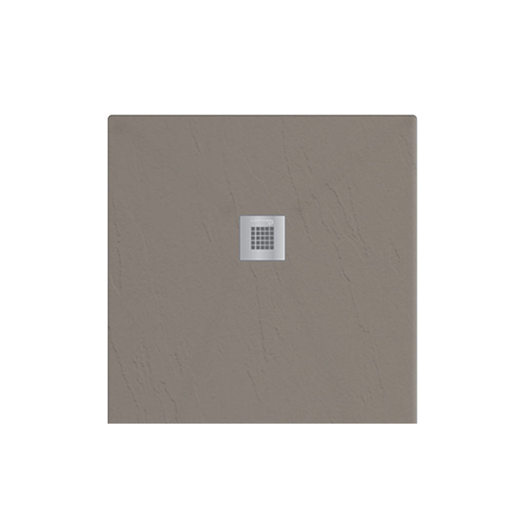 Piatto doccia in mineralmarmo modello Estasi 90x90 cm tortora