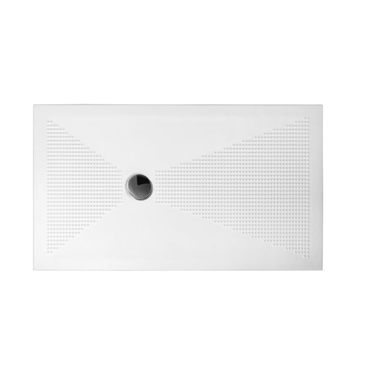Piatto doccia in ceramica cm 80x80 h3 modello Up di Althea - Bianco Opaco