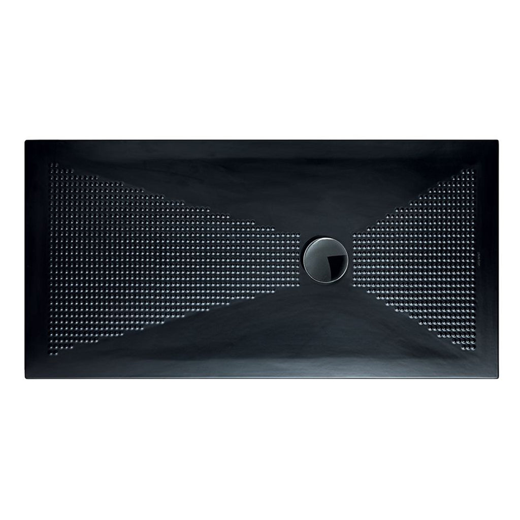 Piatto doccia in ceramica cm 70x140 h3 modello Up di Althea - Nero Opaco