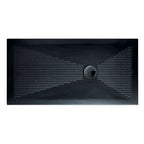 Piatto doccia in ceramica cm 70x140 h3 modello Up di Althea - Nero Opaco