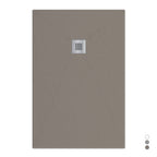 Piatto doccia in mineralmarmo modello Estasi 70x90 cm tortora