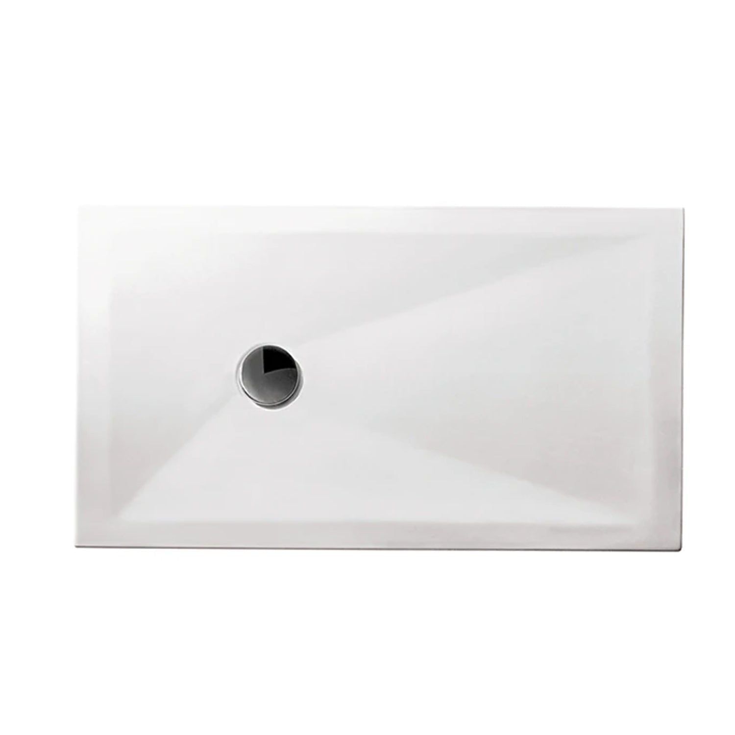 Piatto doccia in ceramica cm 80x100 h3 modello JÃ² di Althea - Bianco Opaco