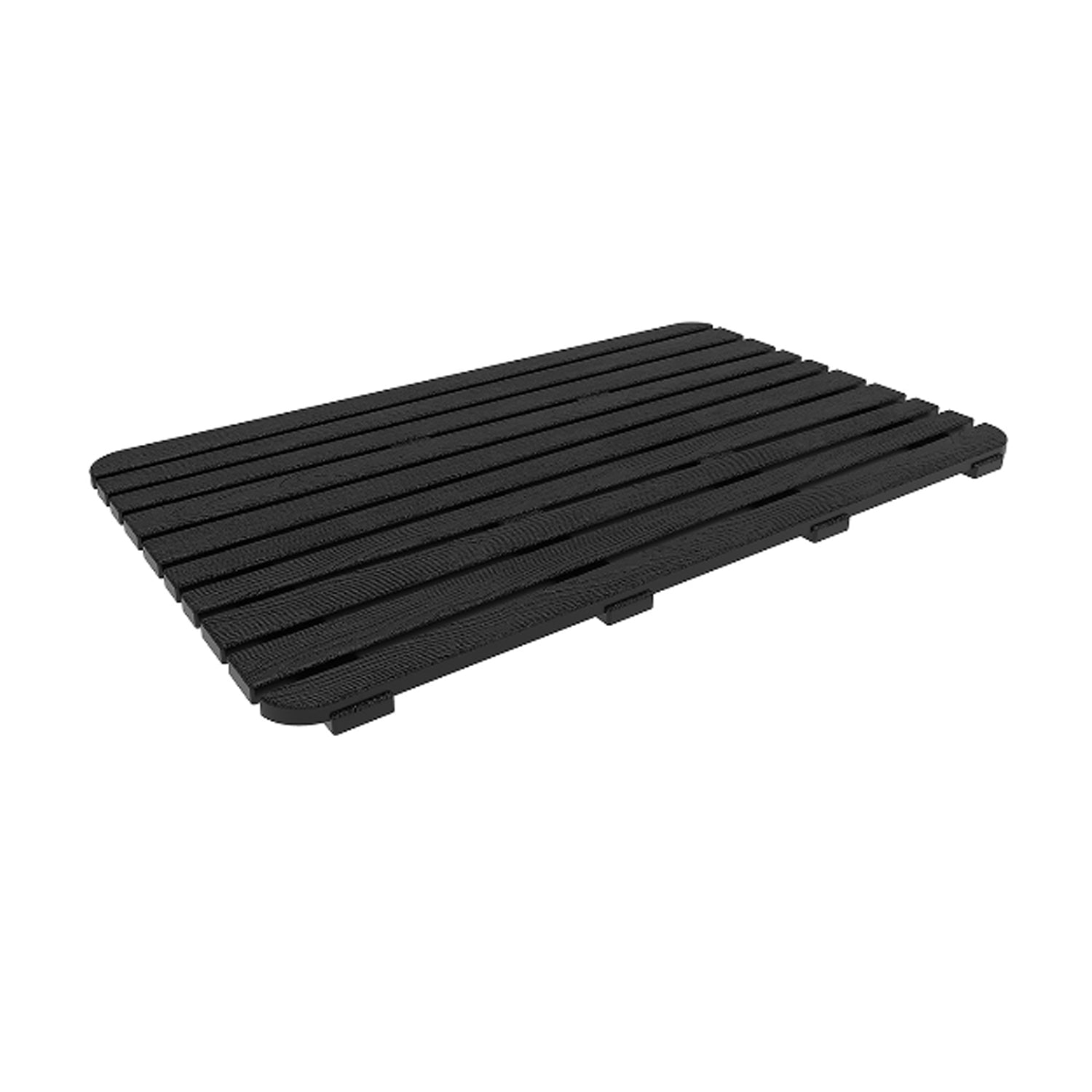 Pedana doccia rigida modello Woody 80x50 cm - Nera
