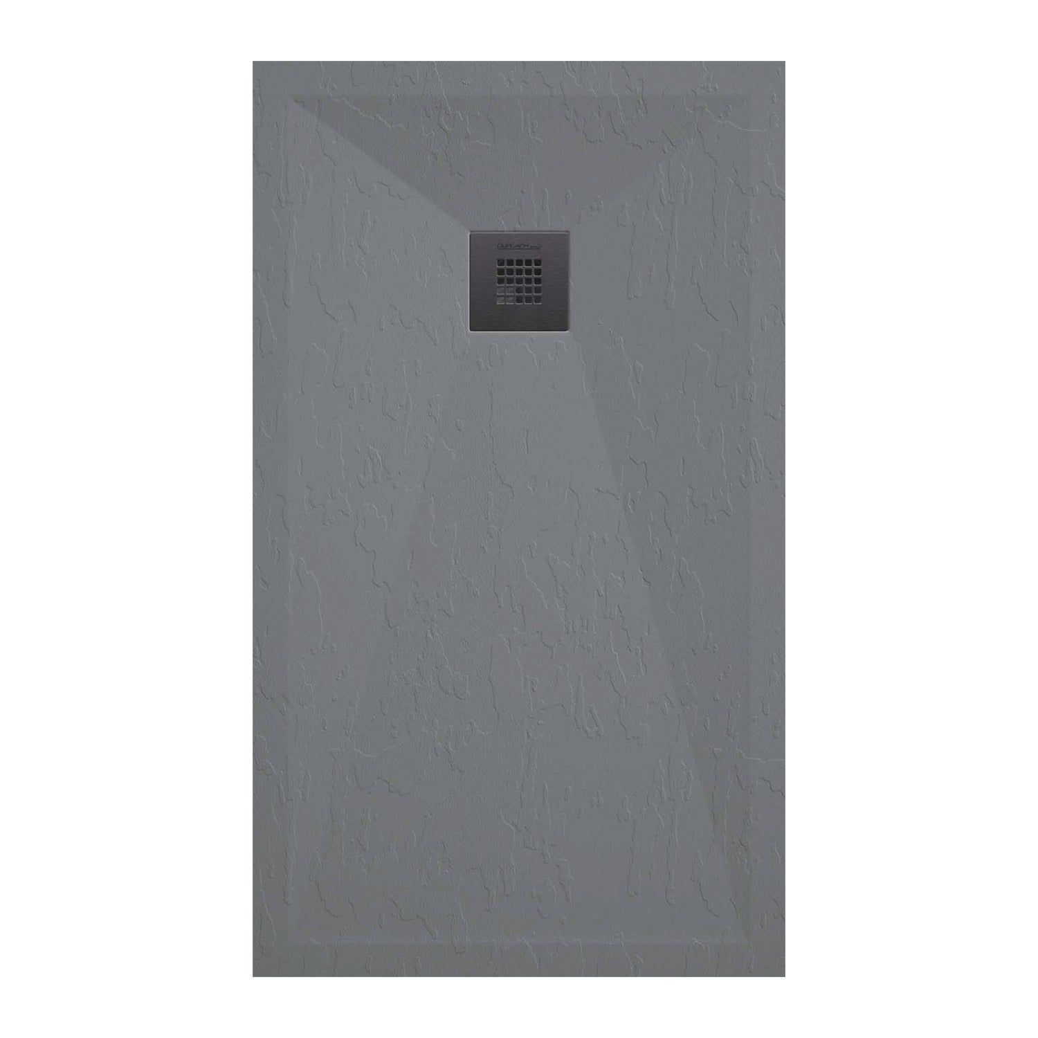 Piatto doccia in resina modello Plus 70x70cm grigio ardesia