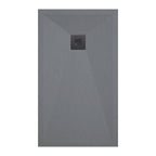 Piatto doccia in resina modello Plus 90x200cm grigio ardesia