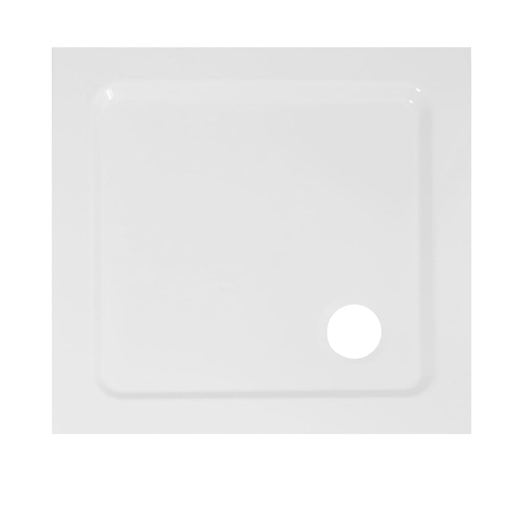 Piatto doccia quadrato cm 90x90 in tecnopolimero strutturale Mr Plate