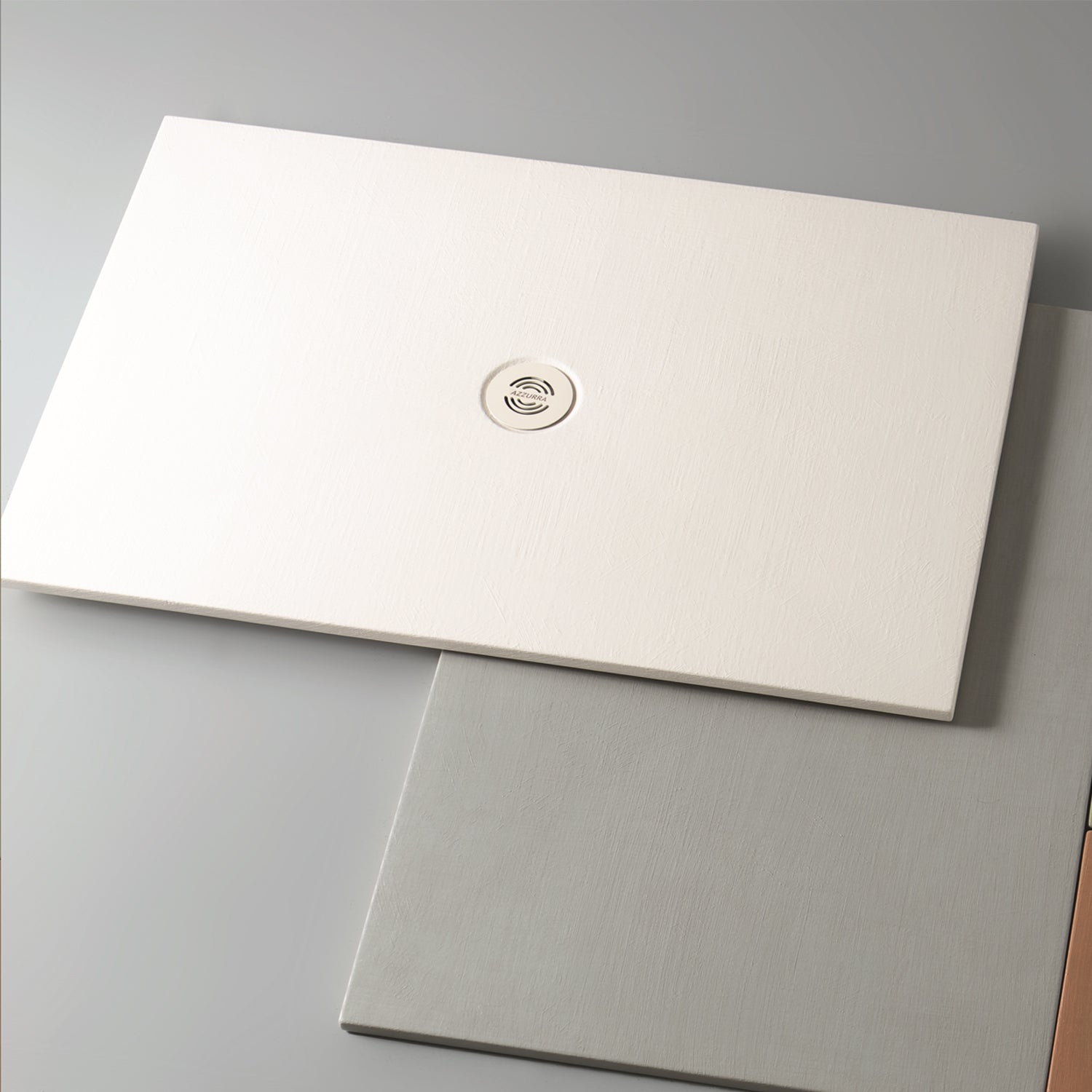 Piatto doccia quadrato in ceramica modello SoloDue cm 80x80 bianco cotone