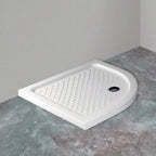 Piatto doccia angolare Galassia in ceramica 90x90 cm - Bianco