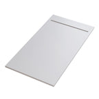 Piatto doccia in gel coat Spirit con griglia in tinta cm 70x100 Bianco Segnale