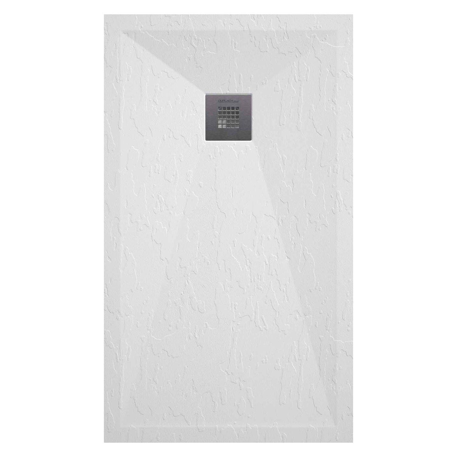 Piatto doccia in marmoresina Plus 70x90cm bianco granito