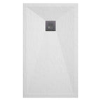 Piatto doccia in marmoresina Plus 80x210cm bianco granito