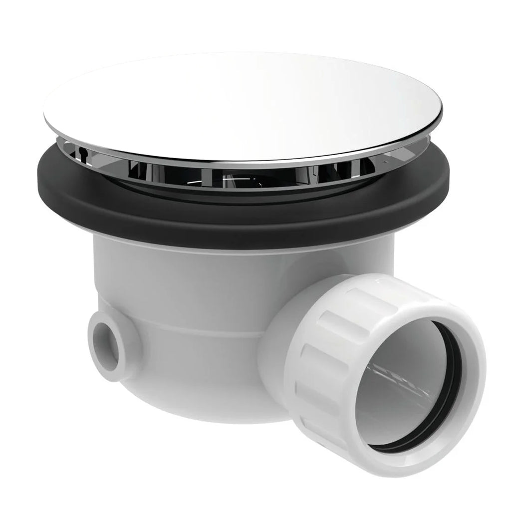 Piletta con cover in ceramica bianca lucida per piatto doccia Up di Althea