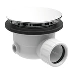 Piletta con cover in ceramica bianca lucida per piatto doccia Up di Althea
