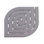 8083-08 - Pedana doccia Dimensioni 54.5x54.5 modello Spirale Gedy - Colore Grigio