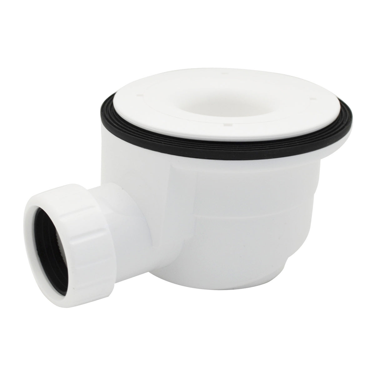 Piletta sifonata per piatti doccia linea Stone Essence Ã˜90 mm
