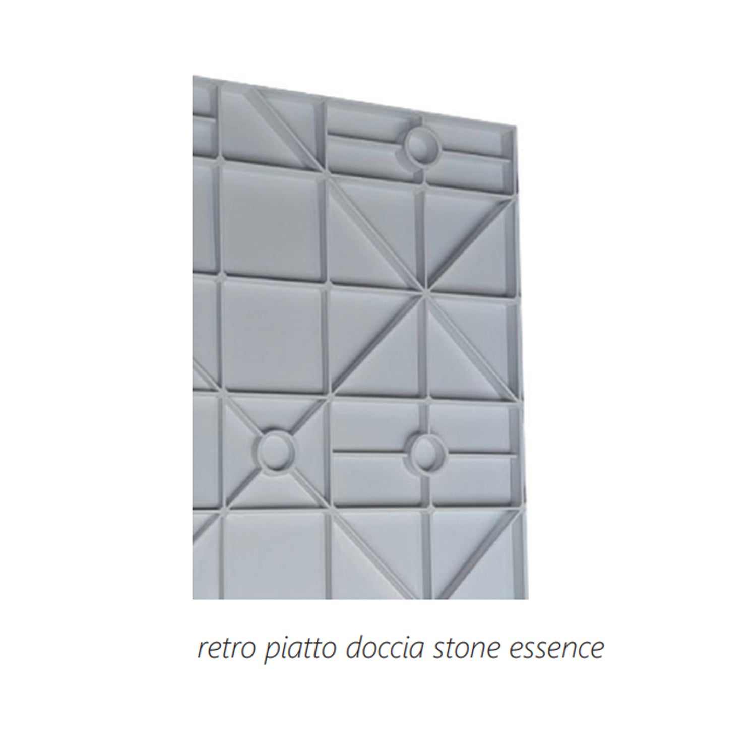 Piedino per piatto doccia Stone Essence - Nero