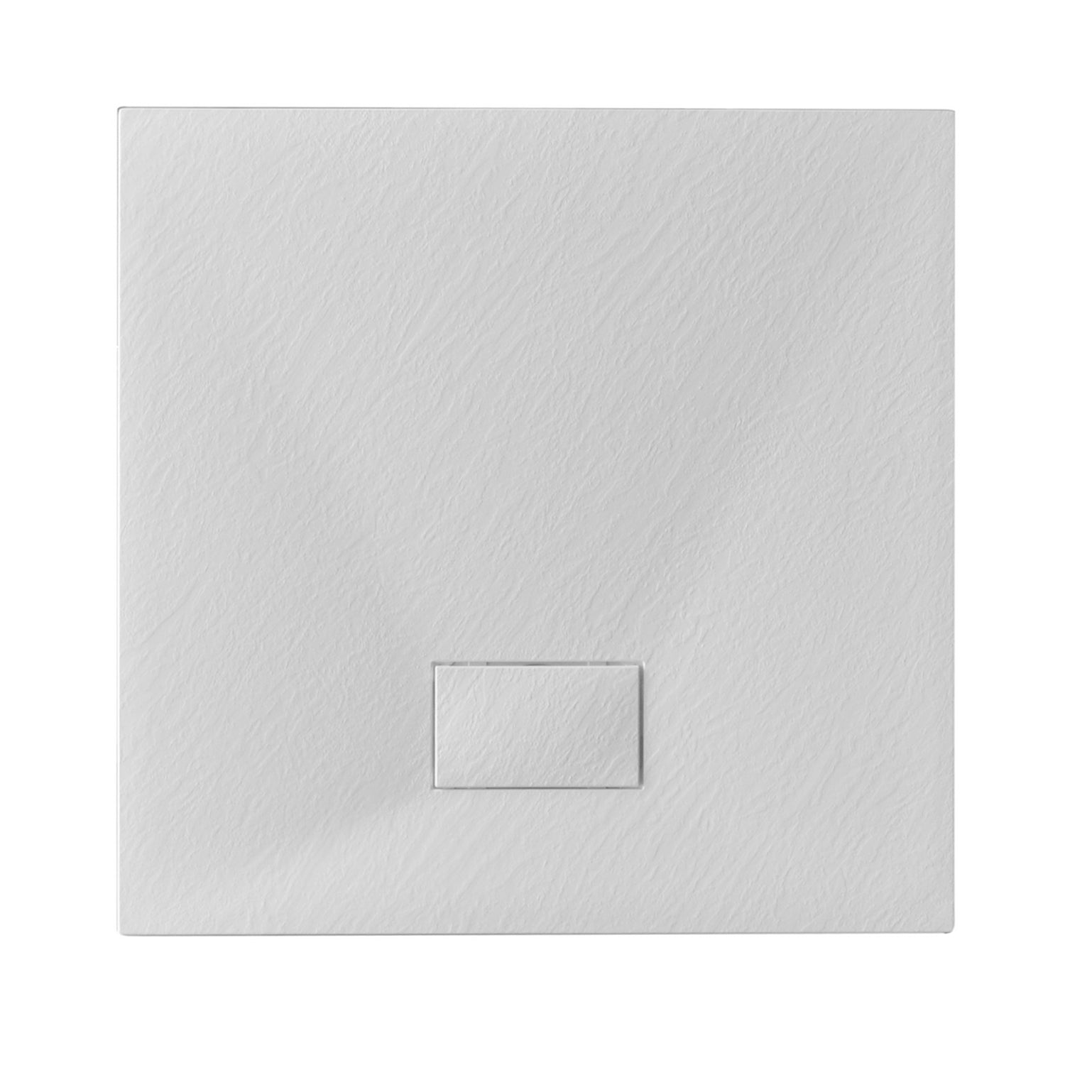 Piatto doccia Stone Essence Slim quadrato 80x80 cm â€“ Bianco