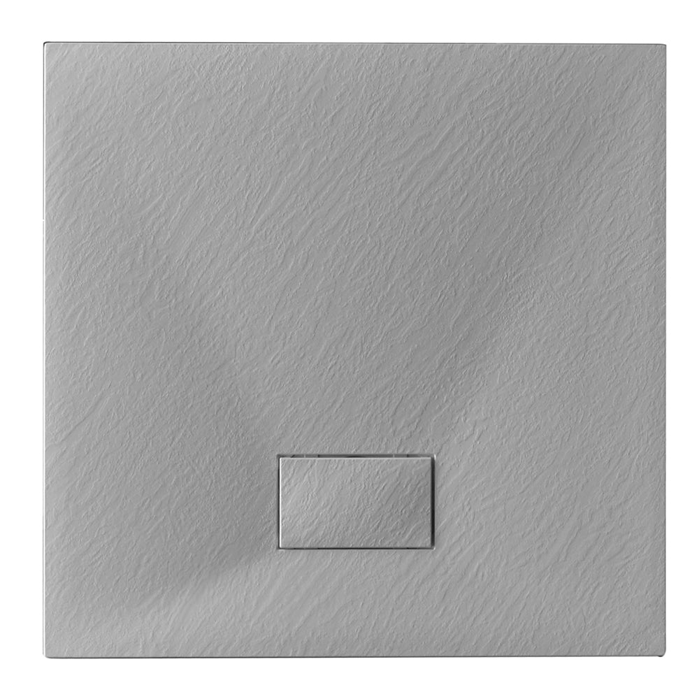 Piatto doccia Stone Essence Slim quadrato 80x80 cm â€“ Grigio