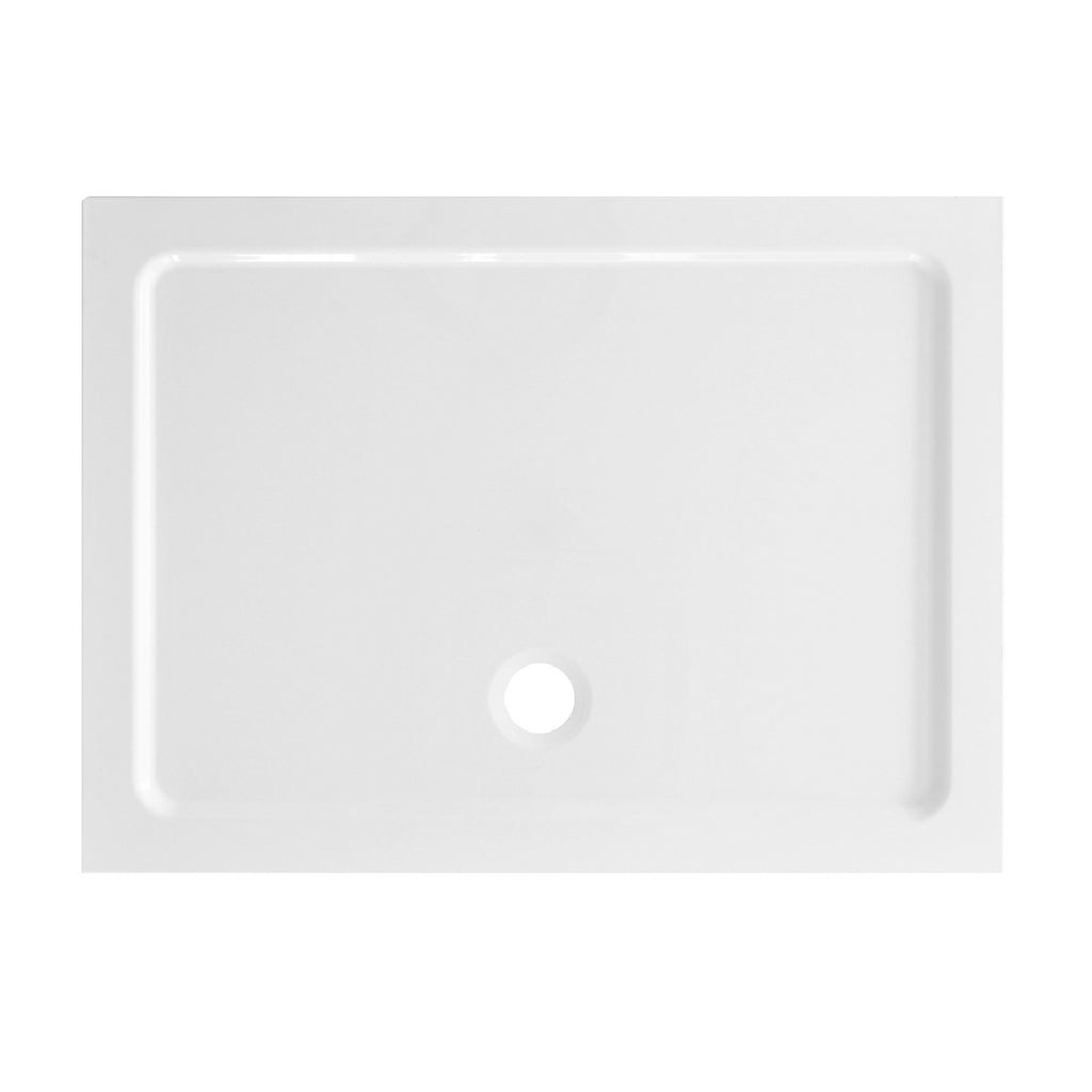 Piatto doccia rettangolare cm 72x90 in tecnopolimero strutturale Mr Plate
