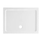 Piatto doccia rettangolare cm 90x120 in tecnopolimero strutturale Mr Plate