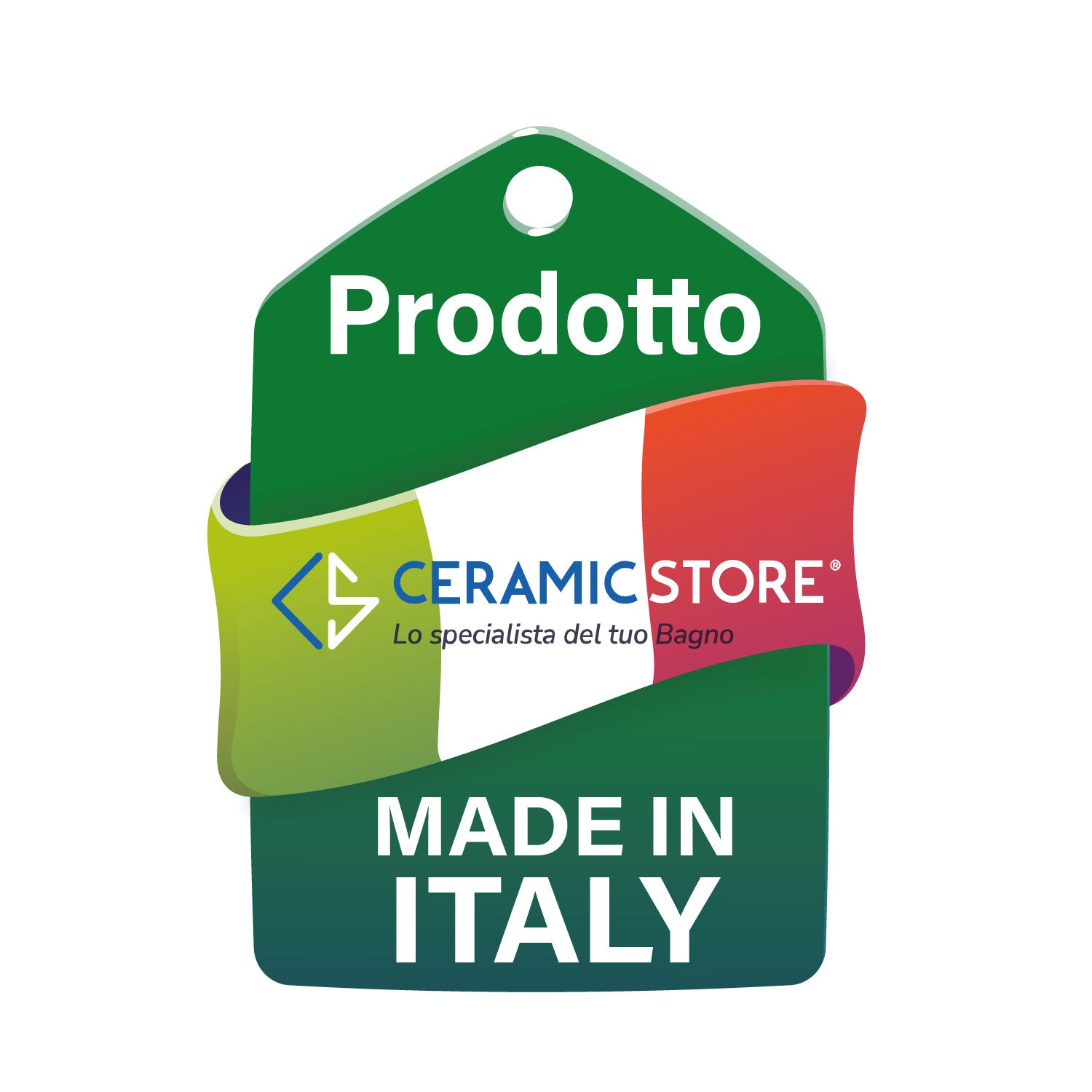 Piatto doccia Dolomite in Ceramica 80x80 Altezza 7 cm semicircolare modello Gemma 2