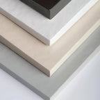 Piatto doccia rettangolare in ceramica effetto pietra modello Pietraceramica 70x100 cm - Bianco Gesso