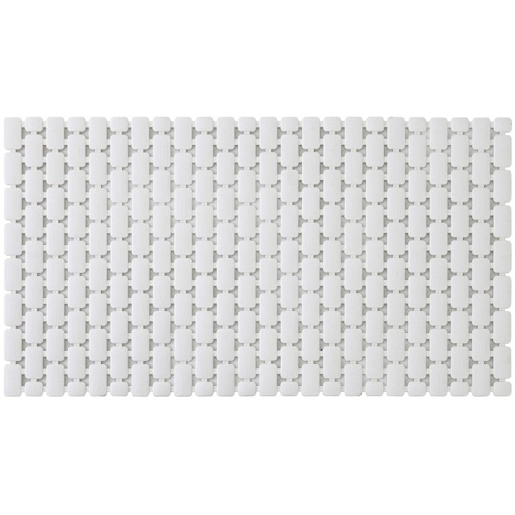 Pedana doccia antiscivolo 40x73 cm BathCore serie Prisma - Bianco