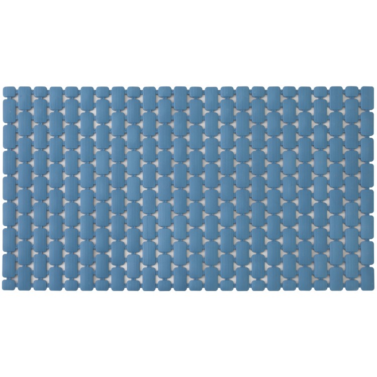 Pedana doccia antiscivolo 40x73 cm BathCore serie Prisma - Blu pastello