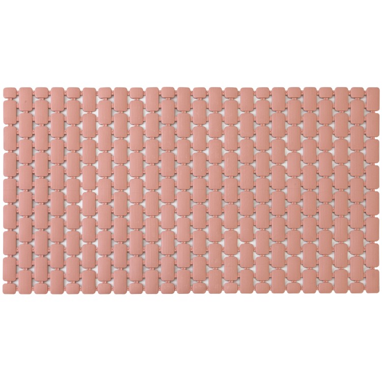 Pedana doccia antiscivolo 40x73 cm BathCore serie Prisma - Rosa