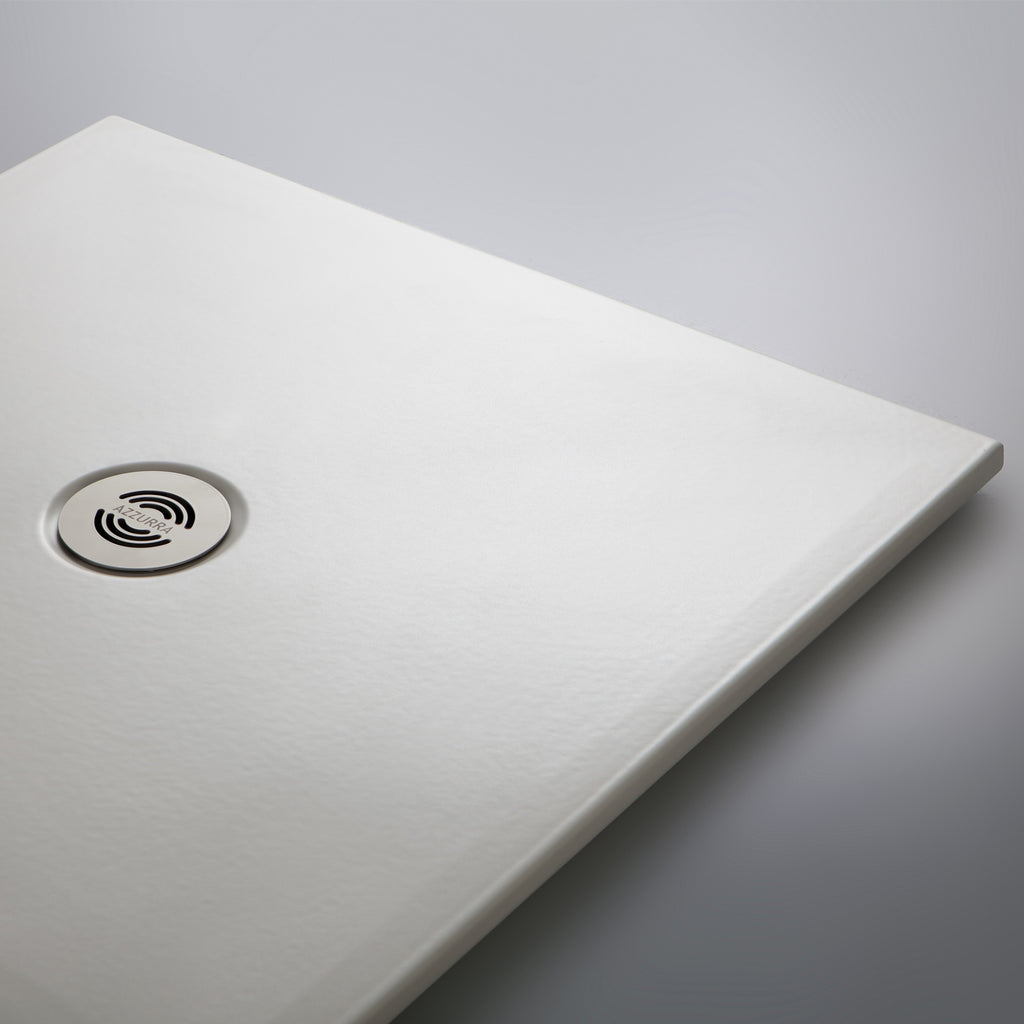 Piatto doccia rettangolare in ceramica SoloDue cm 80x70 Bianco cotone
